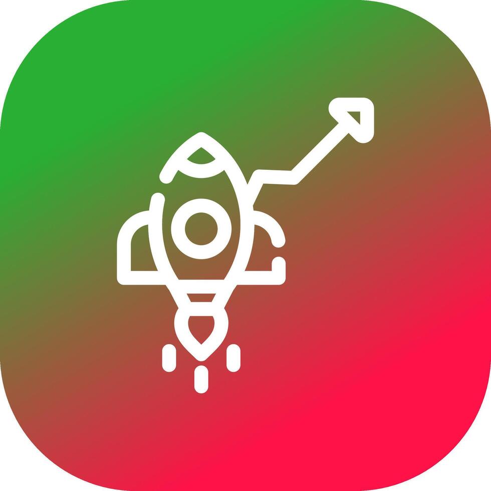 Growth Hacking Creative Icon Design vector