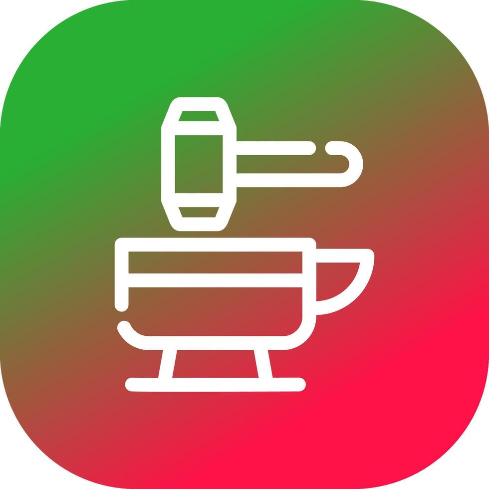 Blacksmith Creative Icon Design vector
