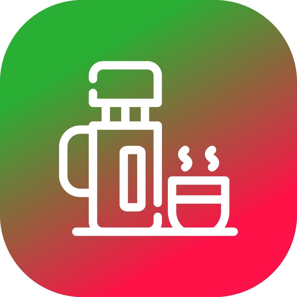 Thermos Creative Icon Design vector