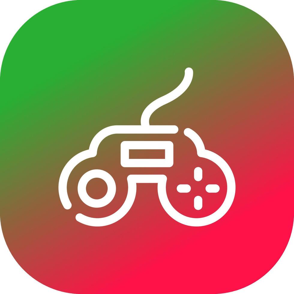 Gamepad Creative Icon Design vector