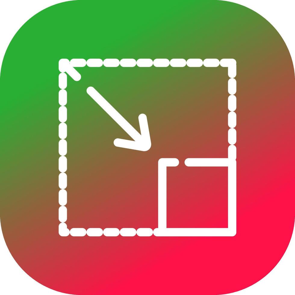 Downsizing Creative Icon Design vector