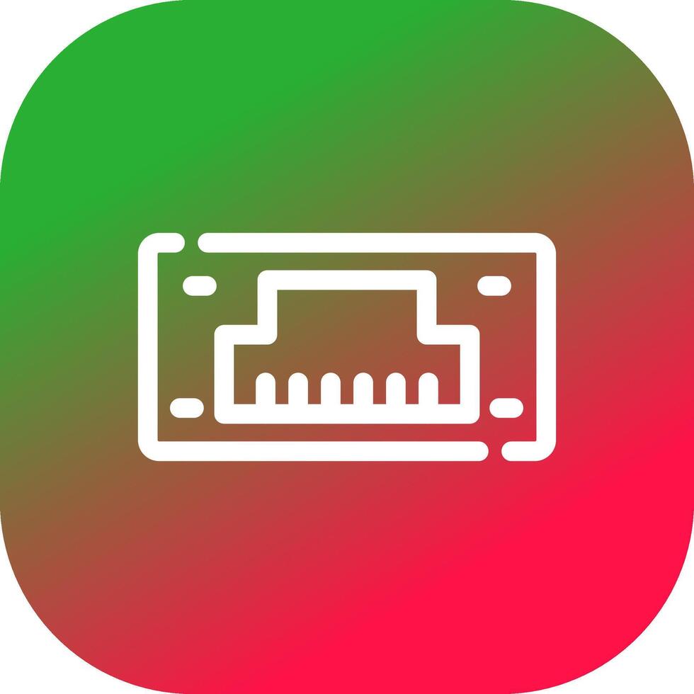 Hdmi Creative Icon Design vector