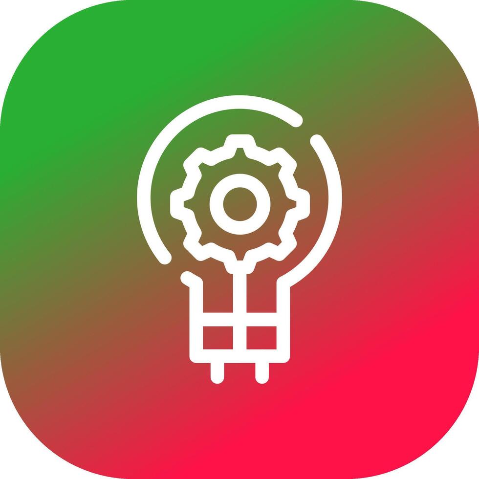 Idea Generation Creative Icon Design vector