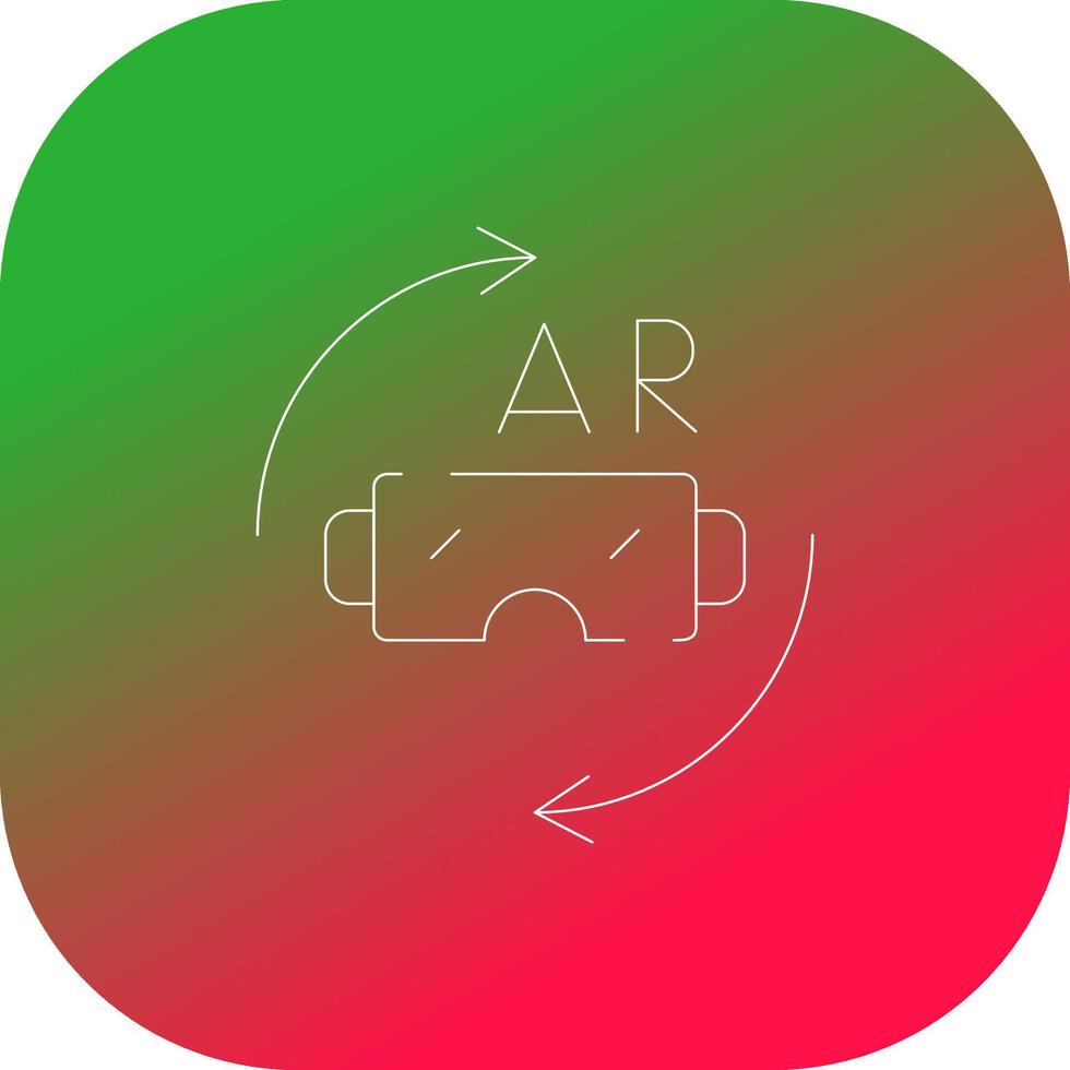 Vr Glasses Creative Icon Design vector