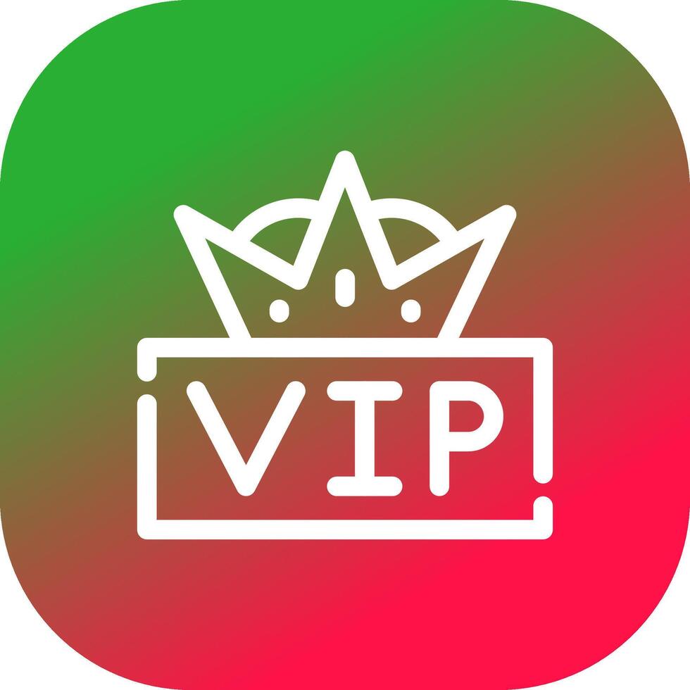 VIP Creative Icon Design vector