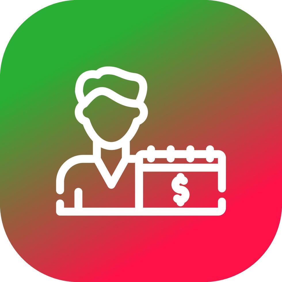 Fixed Funding Creative Icon Design vector