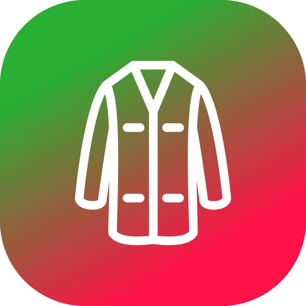Lab Coat Creative Icon Design vector