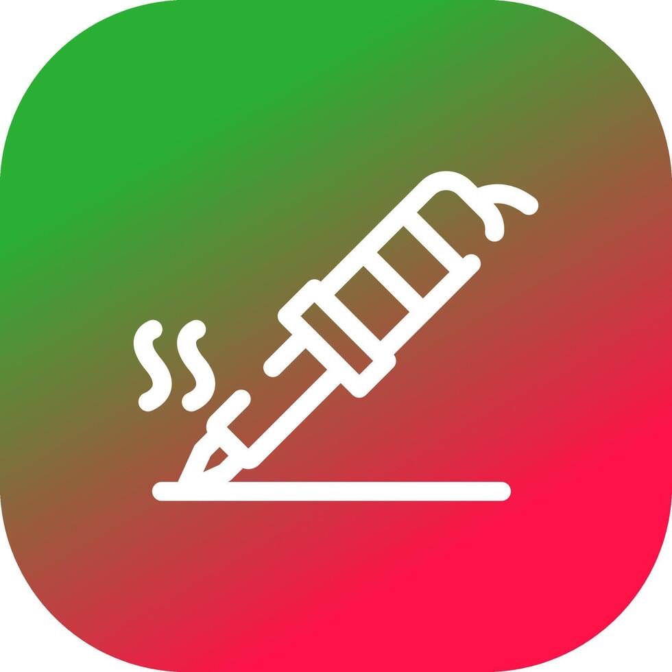 Soldering Creative Icon Design vector