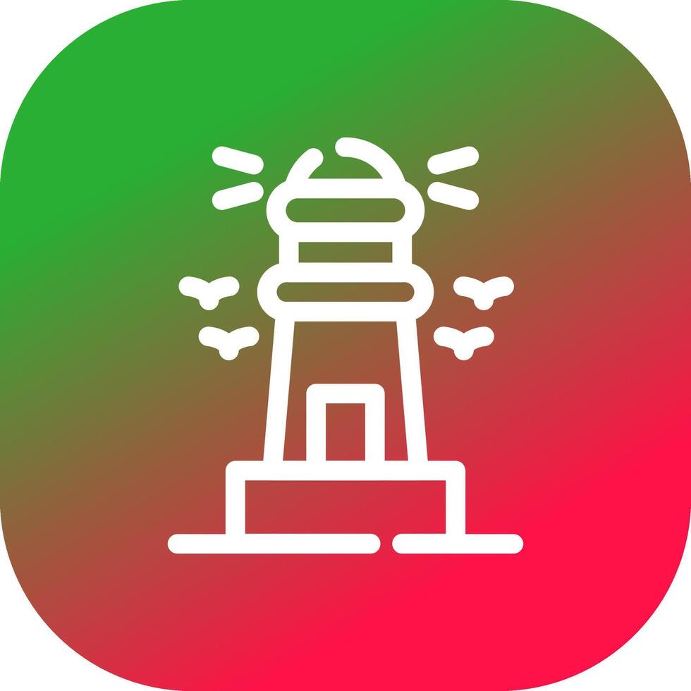 Lighthouse Creative Icon Design vector