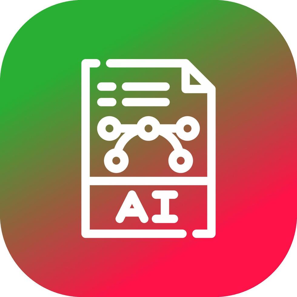 Ai File Creative Icon Design vector