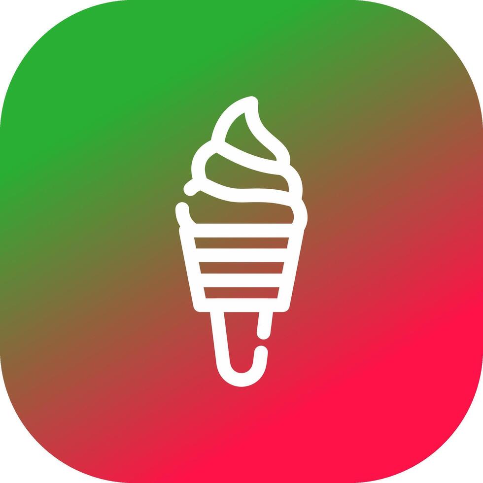 diseño de icono creativo de helado vector