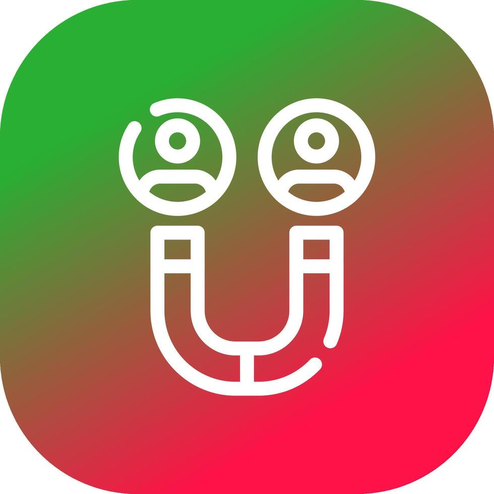 Customer Acquisition Creative Icon Design vector