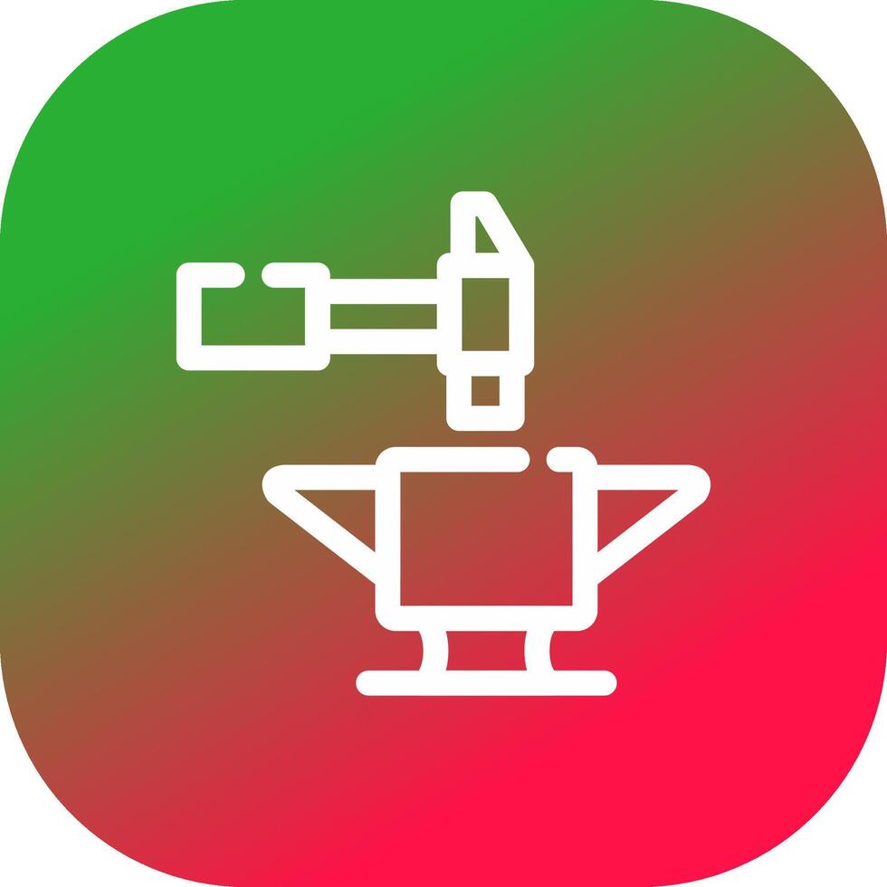 Anvil Creative Icon Design vector