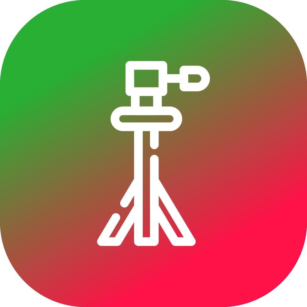 Tripod Creative Icon Design vector