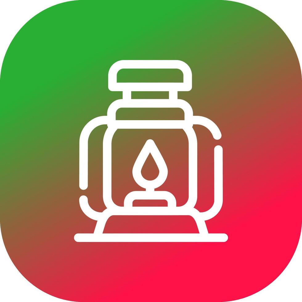 Lantern Creative Icon Design vector