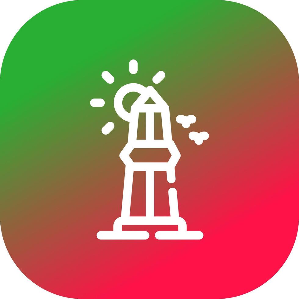 Obelisk Creative Icon Design vector