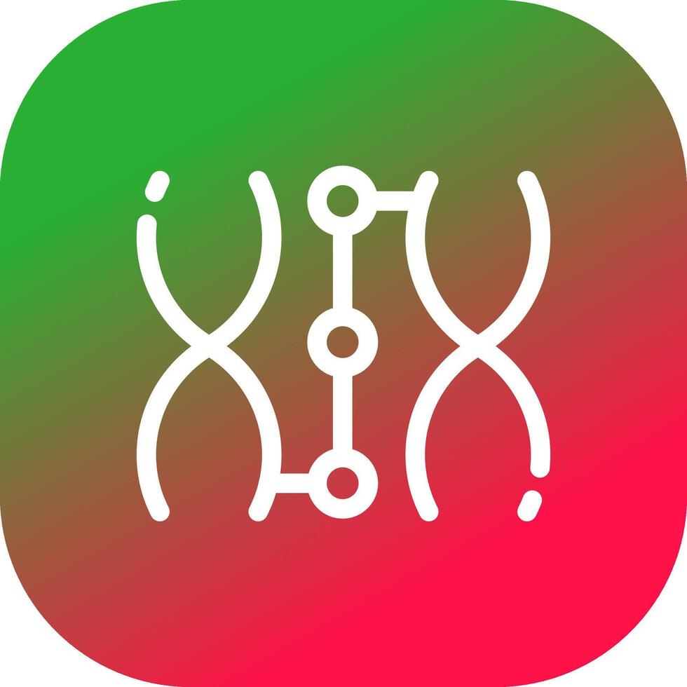 Cloning Creative Icon Design vector