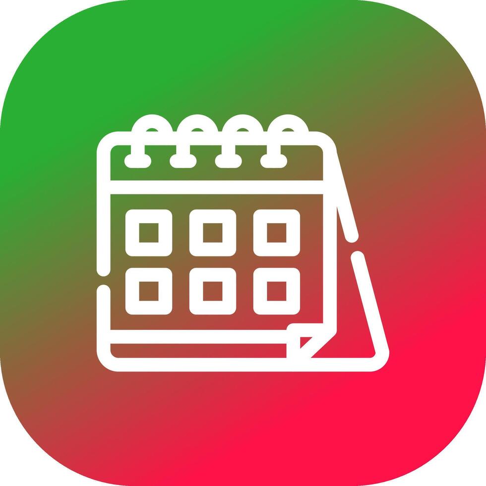 Calendar Creative Icon Design vector