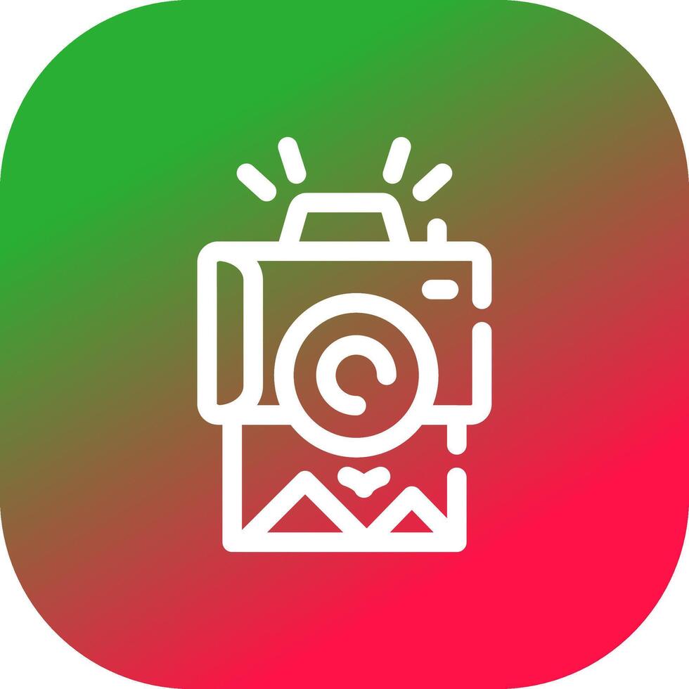 Instant Photos Creative Icon Design vector