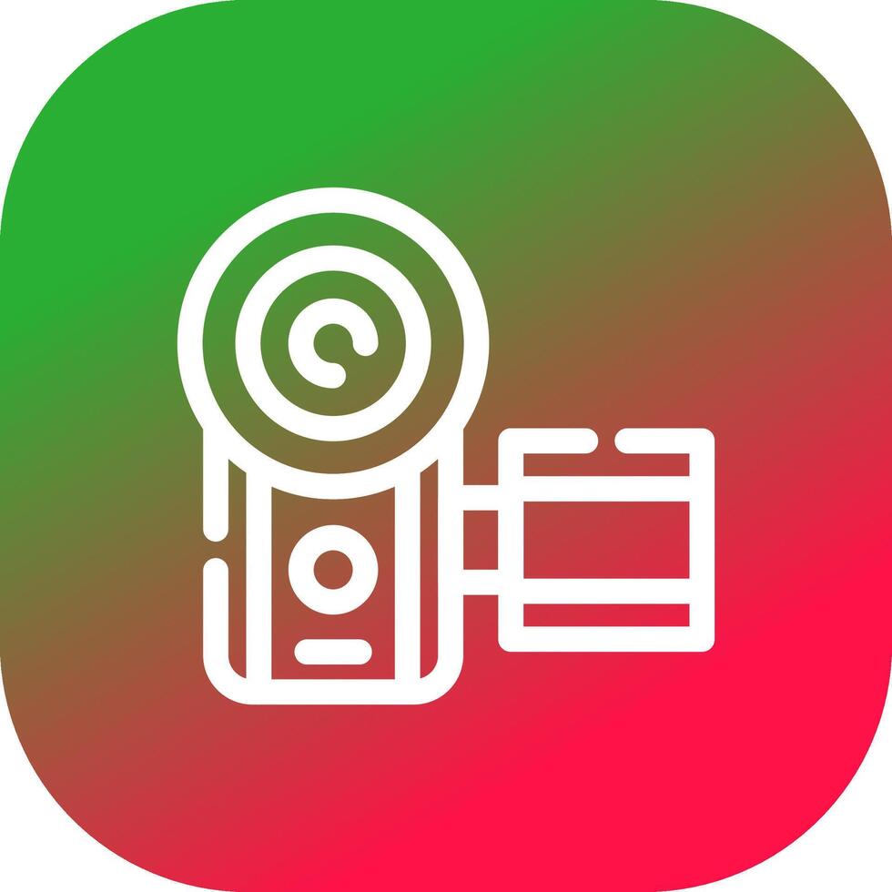 Camera Creative Icon Design vector