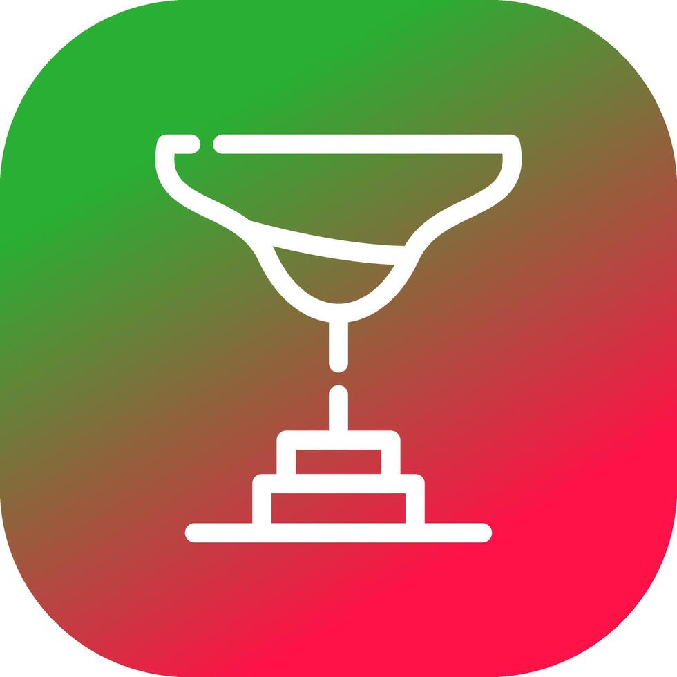 Martini Creative Icon Design vector