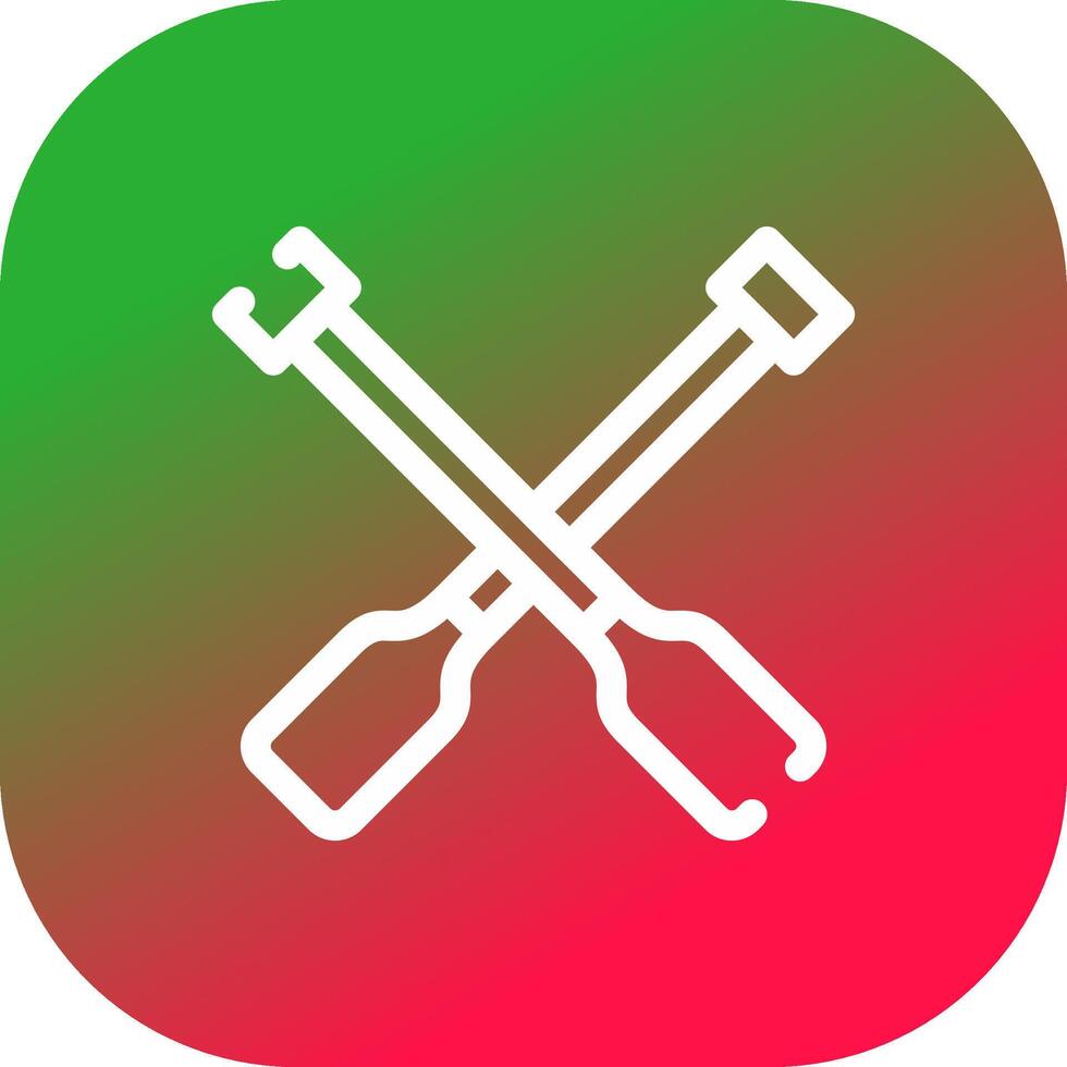 Rowing Creative Icon Design vector