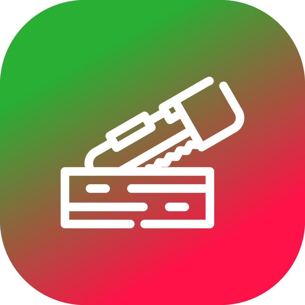Woodworking Creative Icon Design vector