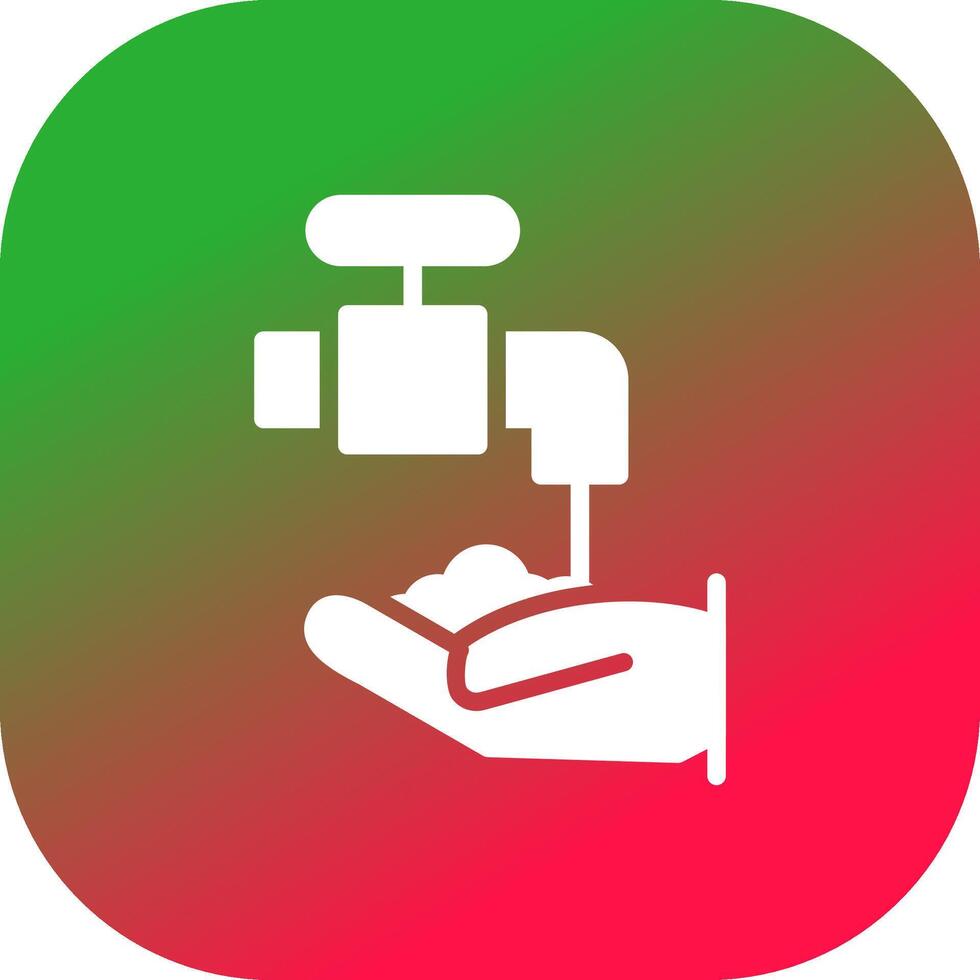 Handwash Creative Icon Design vector