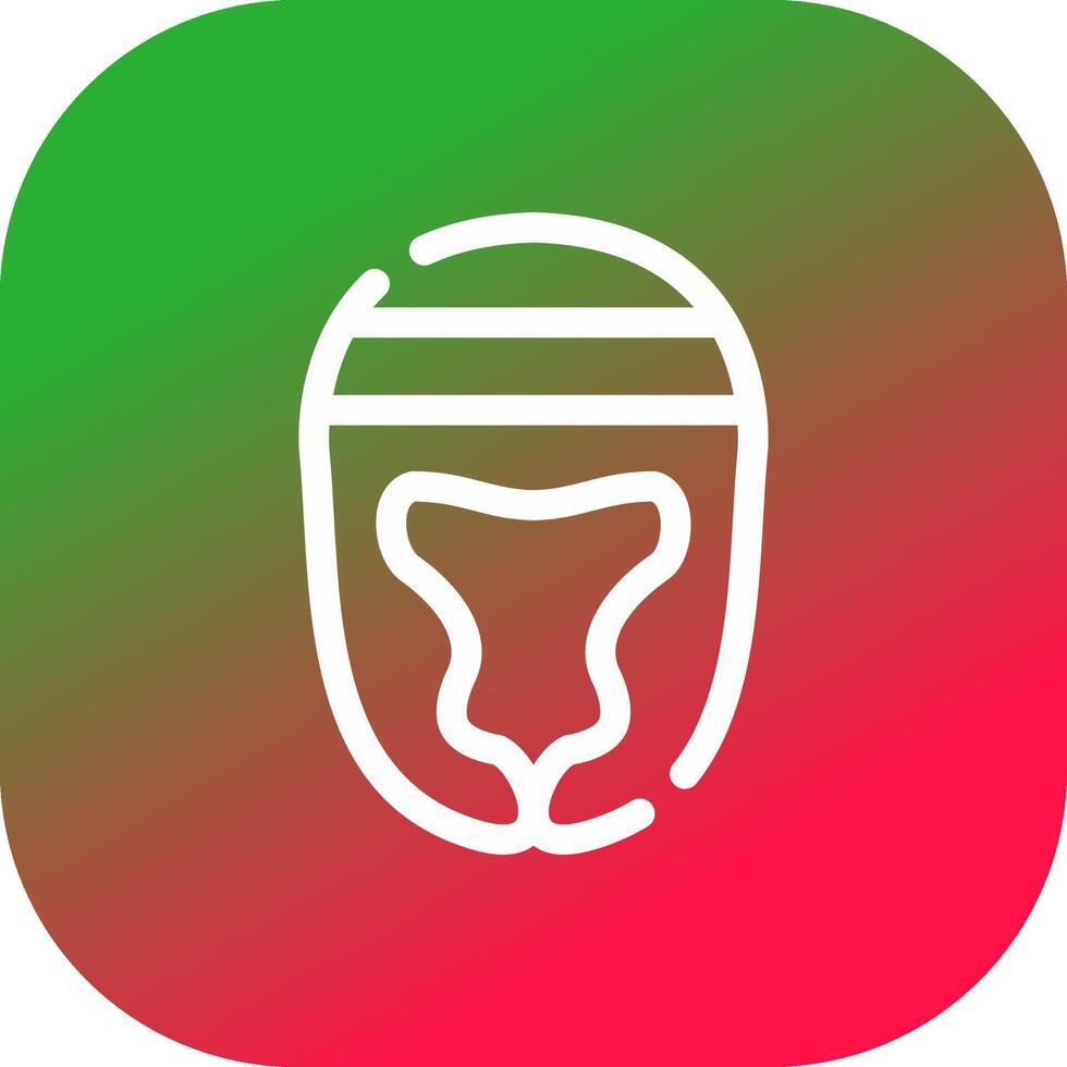 Helmet Creative Icon Design vector