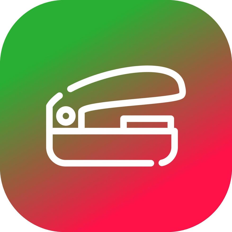 Stapler Creative Icon Design vector