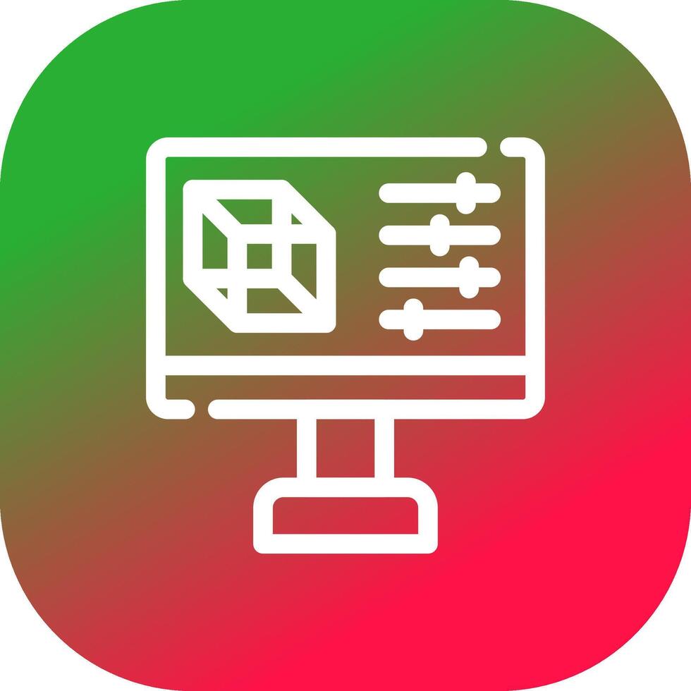 Simulation Creative Icon Design vector