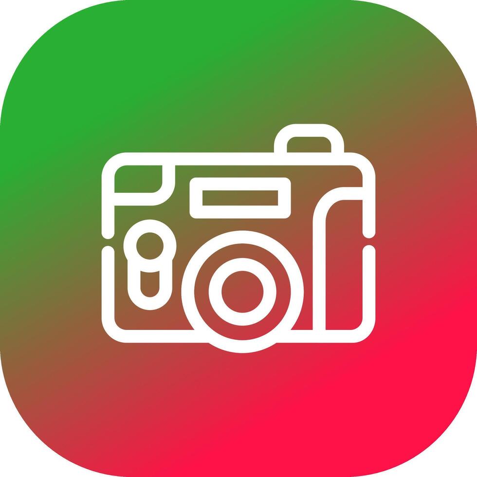 Disposable Camera Creative Icon Design vector