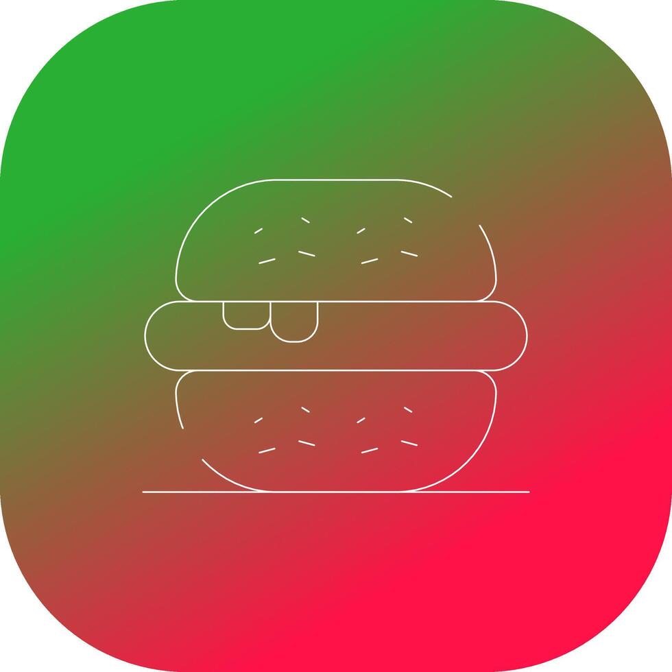 Burger Creative Icon Design vector