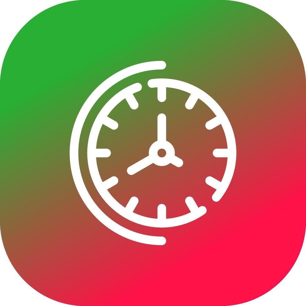 Timing Creative Icon Design vector