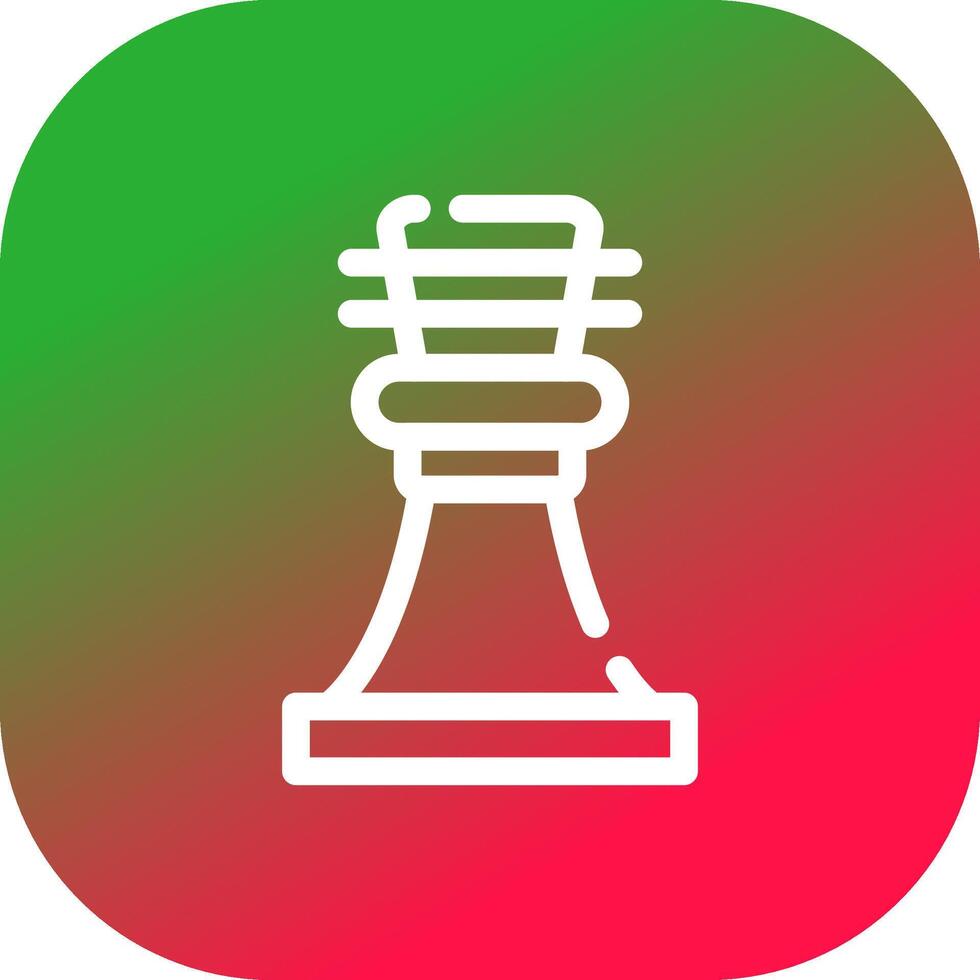 Chess Game Creative Icon Design vector