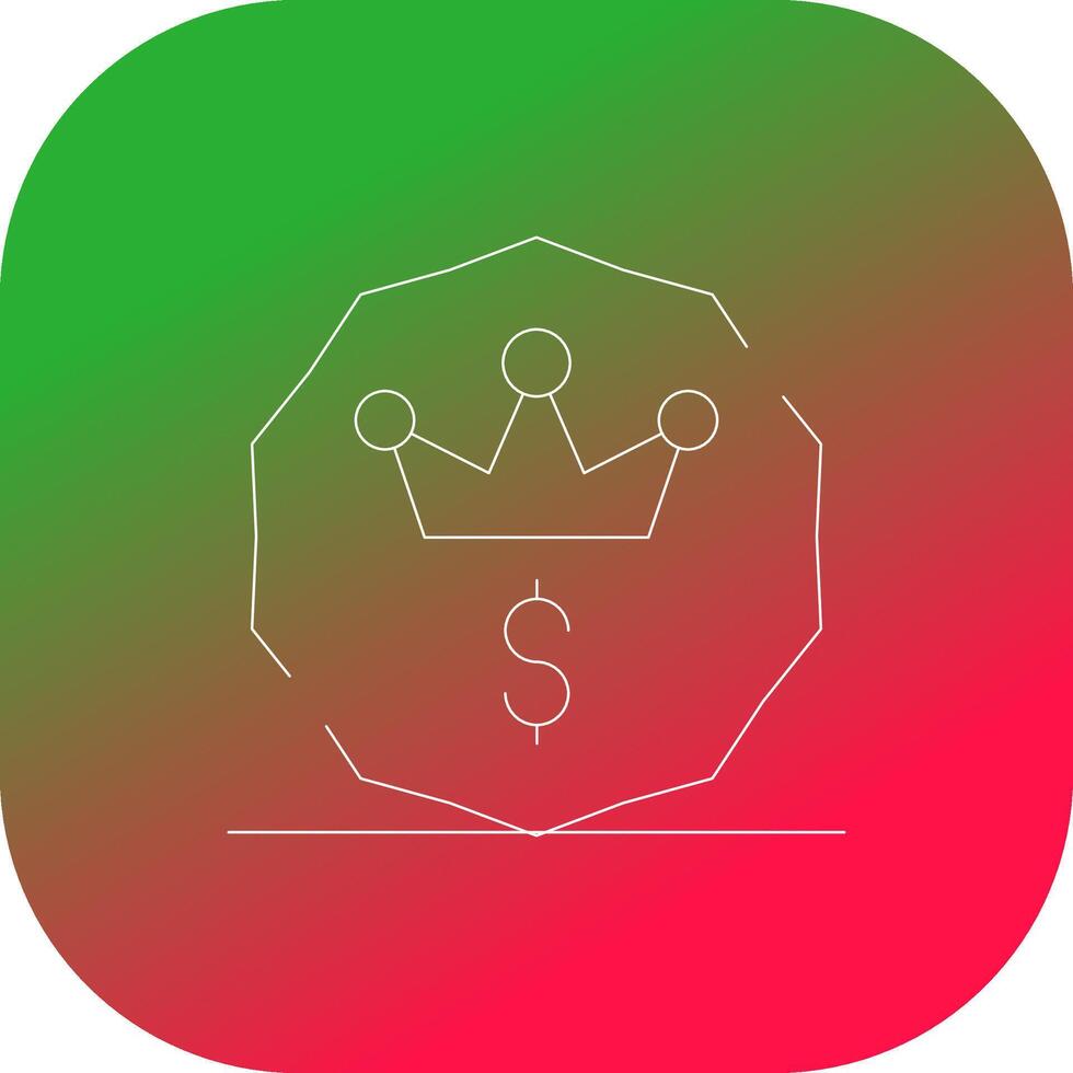 All Inclusive Price Creative Icon Design vector
