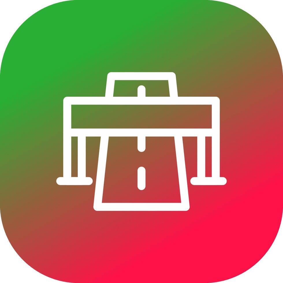 Motorway Creative Icon Design vector