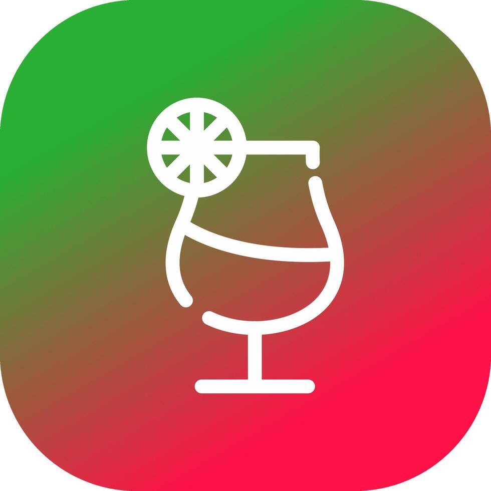 Martini Creative Icon Design vector