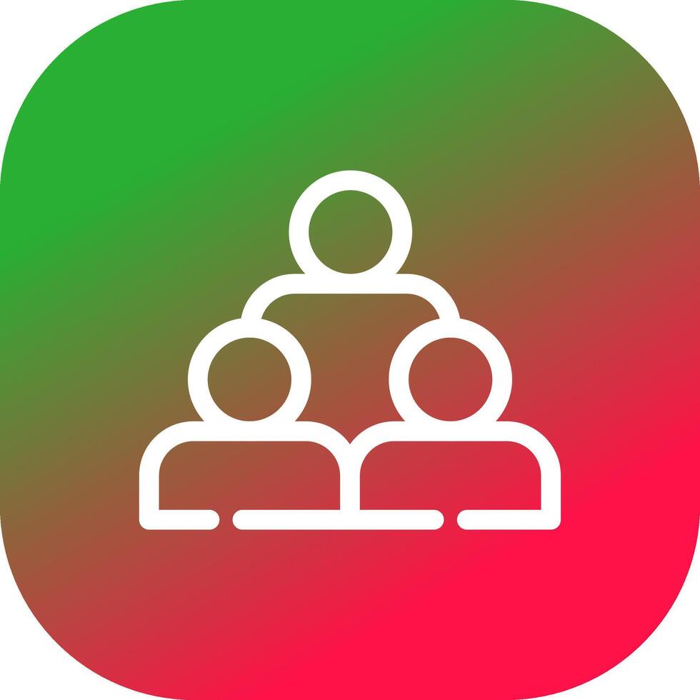 Audience Creative Icon Design vector