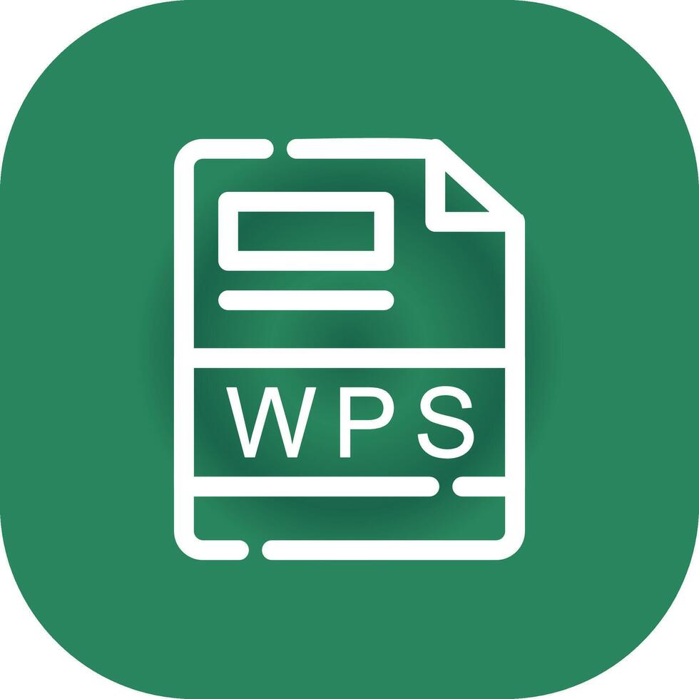 WPS Creative Icon Design vector