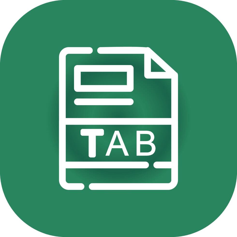 TAB Creative Icon Design vector