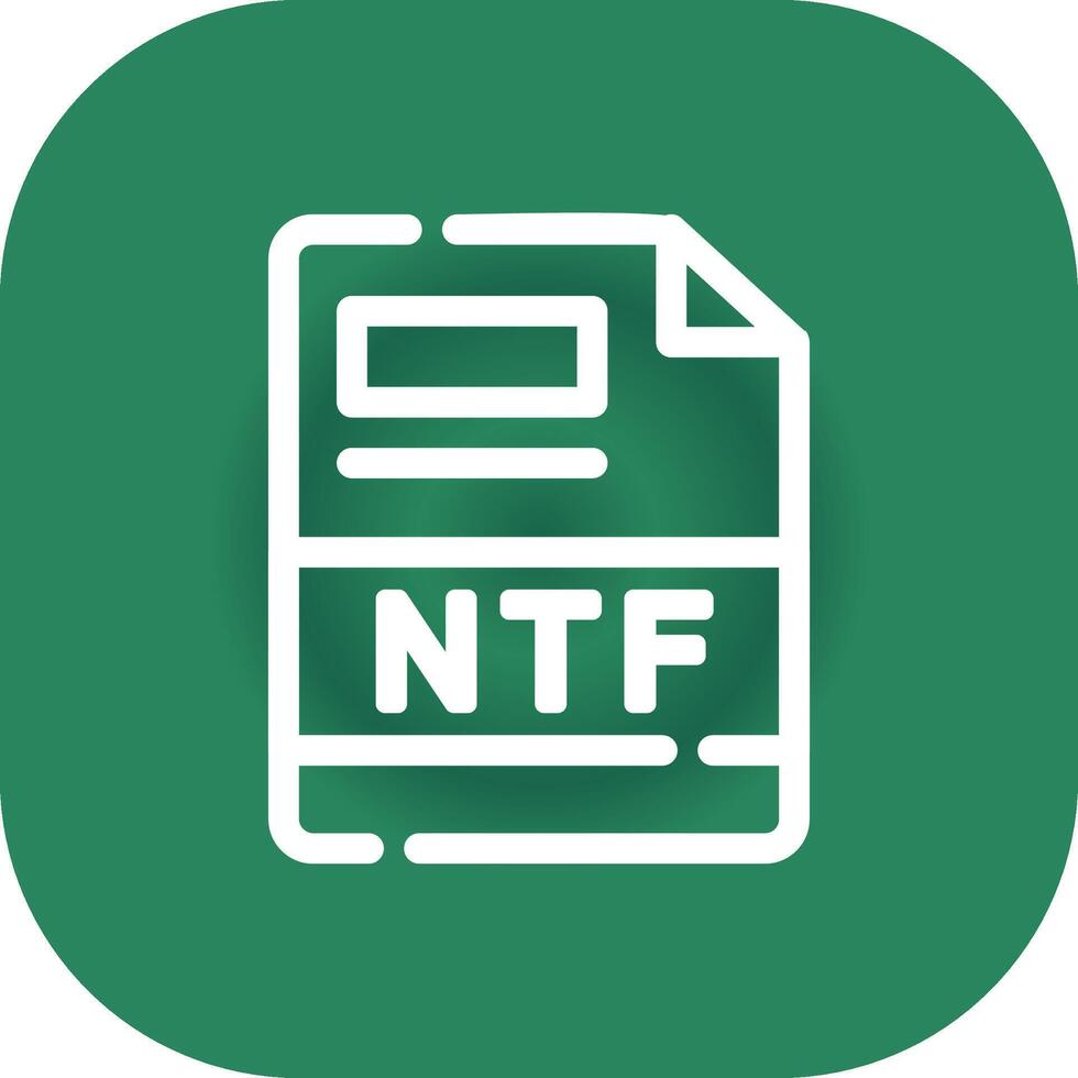 NTF Creative Icon Design vector