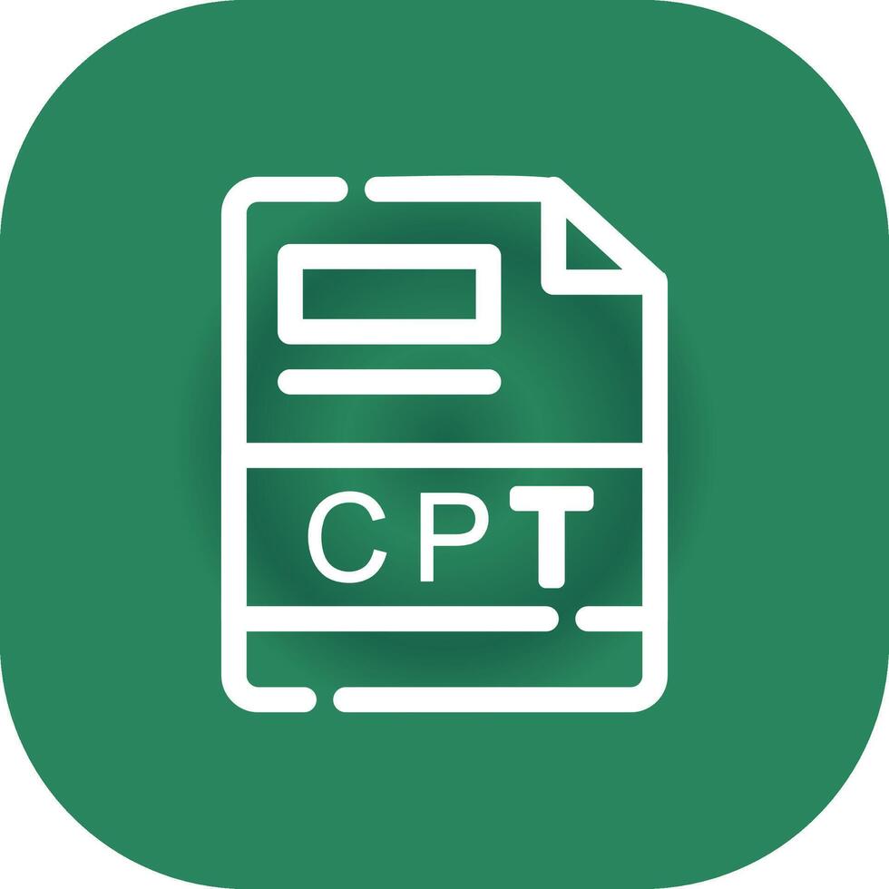 CPT Creative Icon Design vector