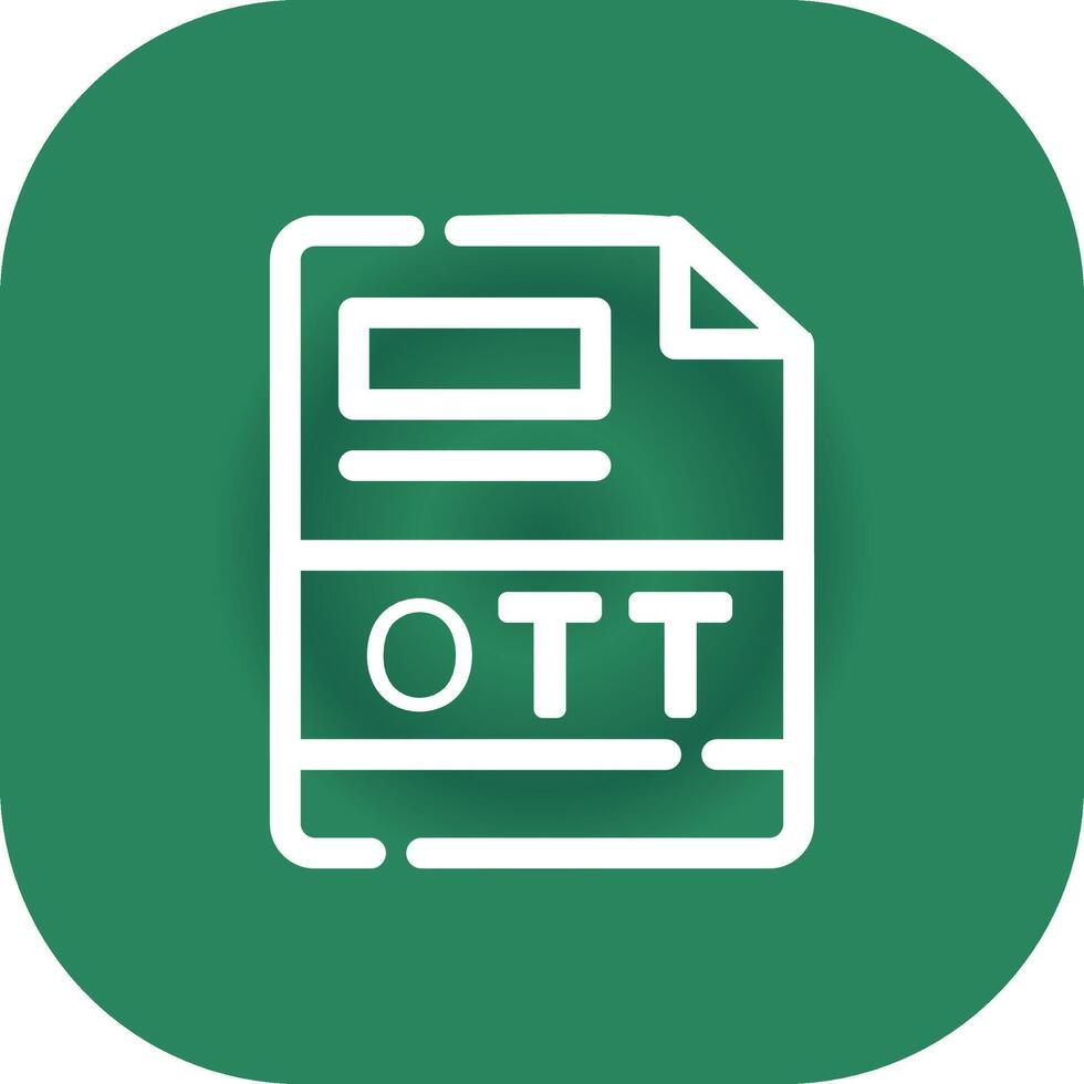 OTT Creative Icon Design vector