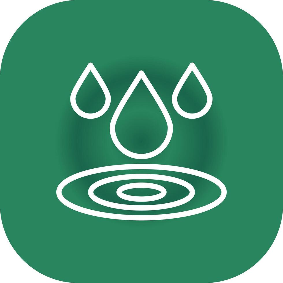 Water Creative Icon Design vector