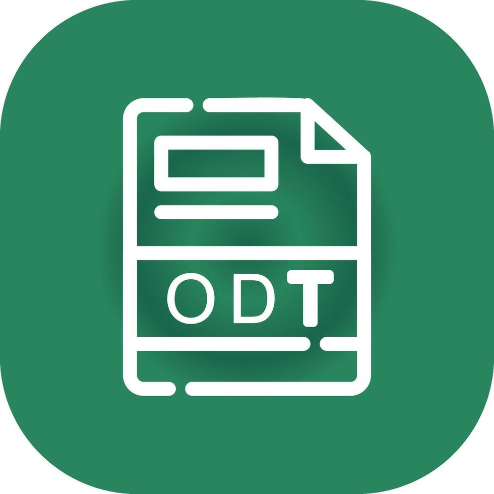 ODT Creative Icon Design vector