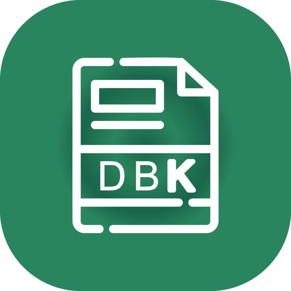 DBK Creative Icon Design vector