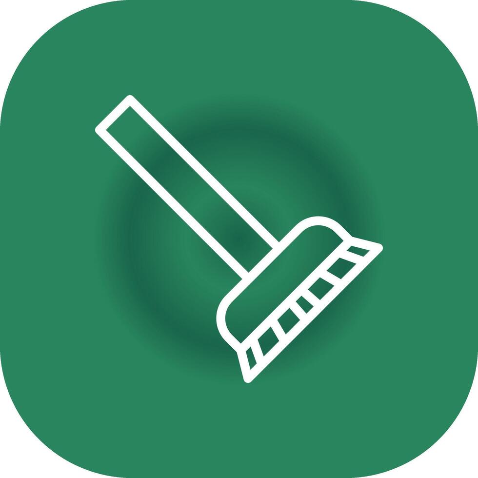 Broom Creative Icon Design vector