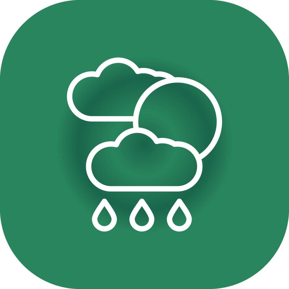 Weather Forecast Creative Icon Design vector