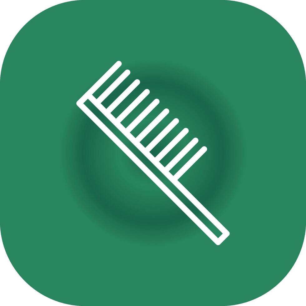 Hair Comb Creative Icon Design vector